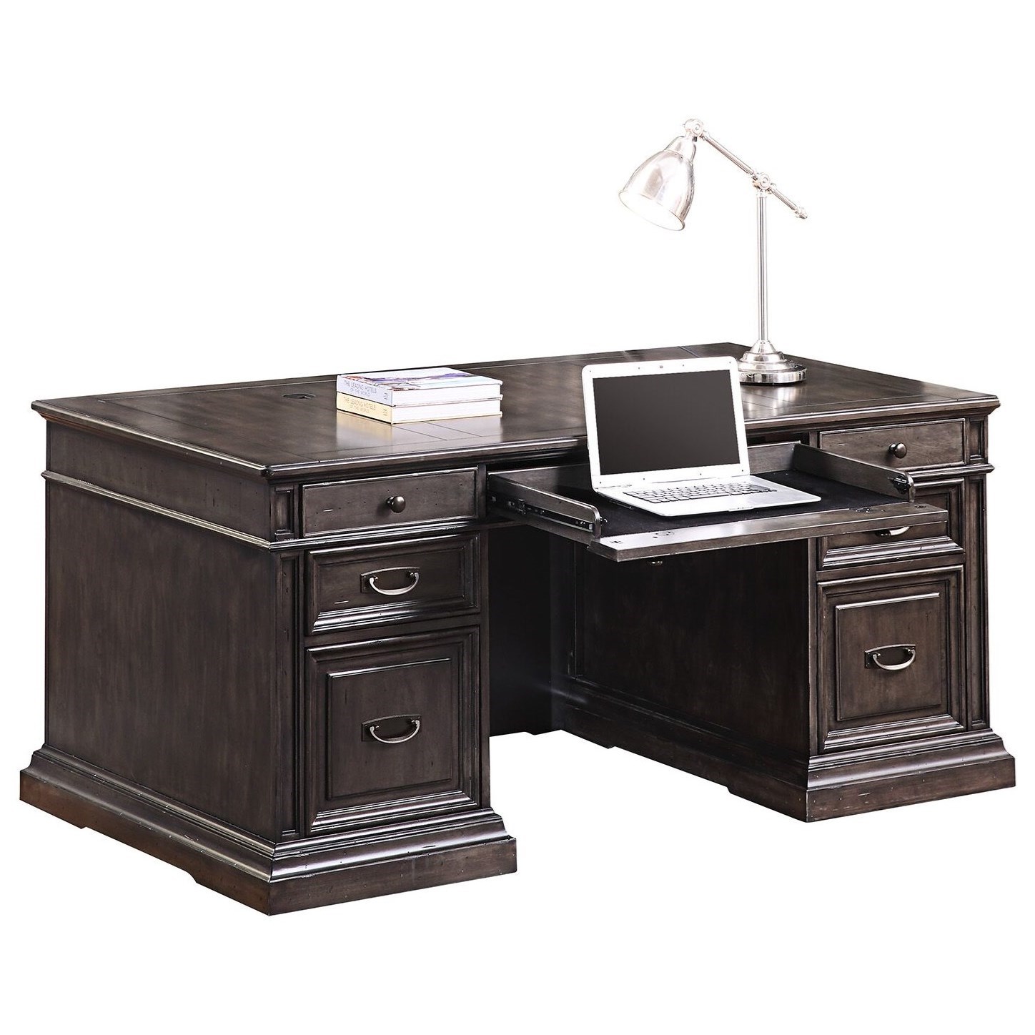Oracle corner computer desk office double workstation deals